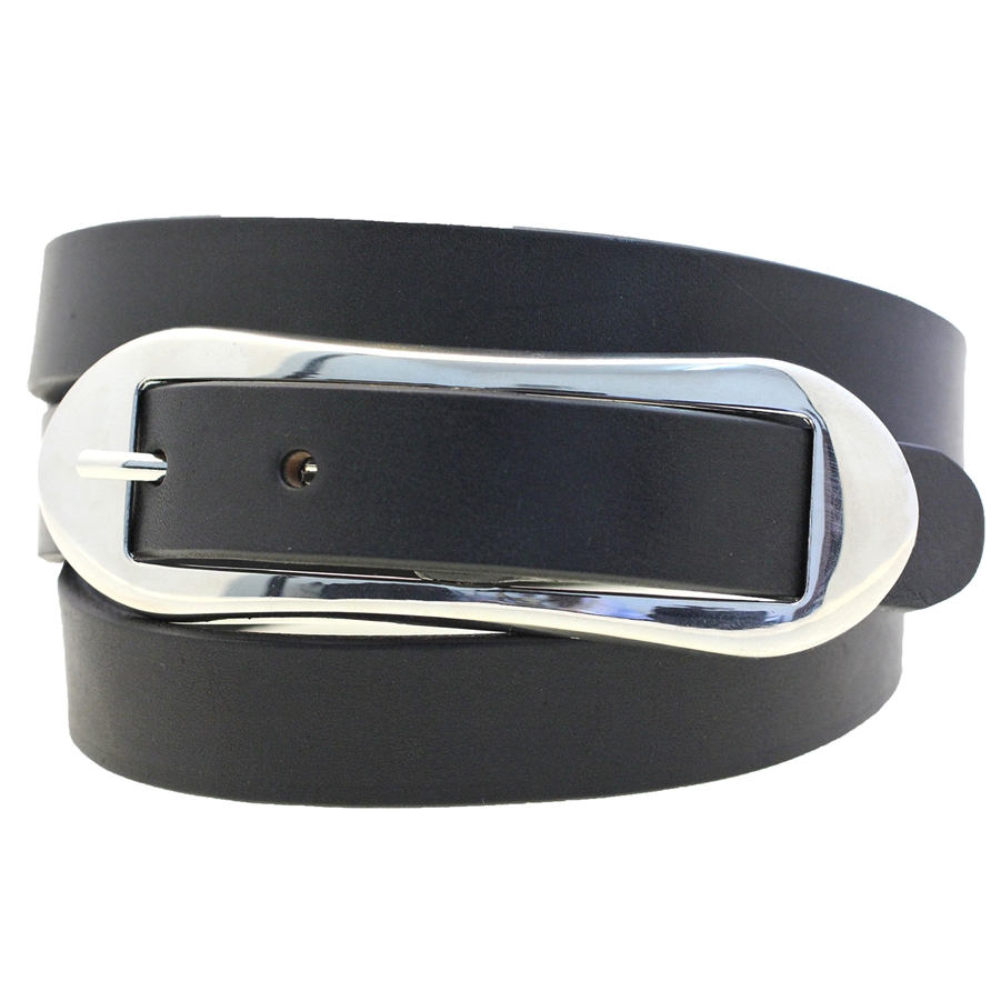 skinny black belt women's